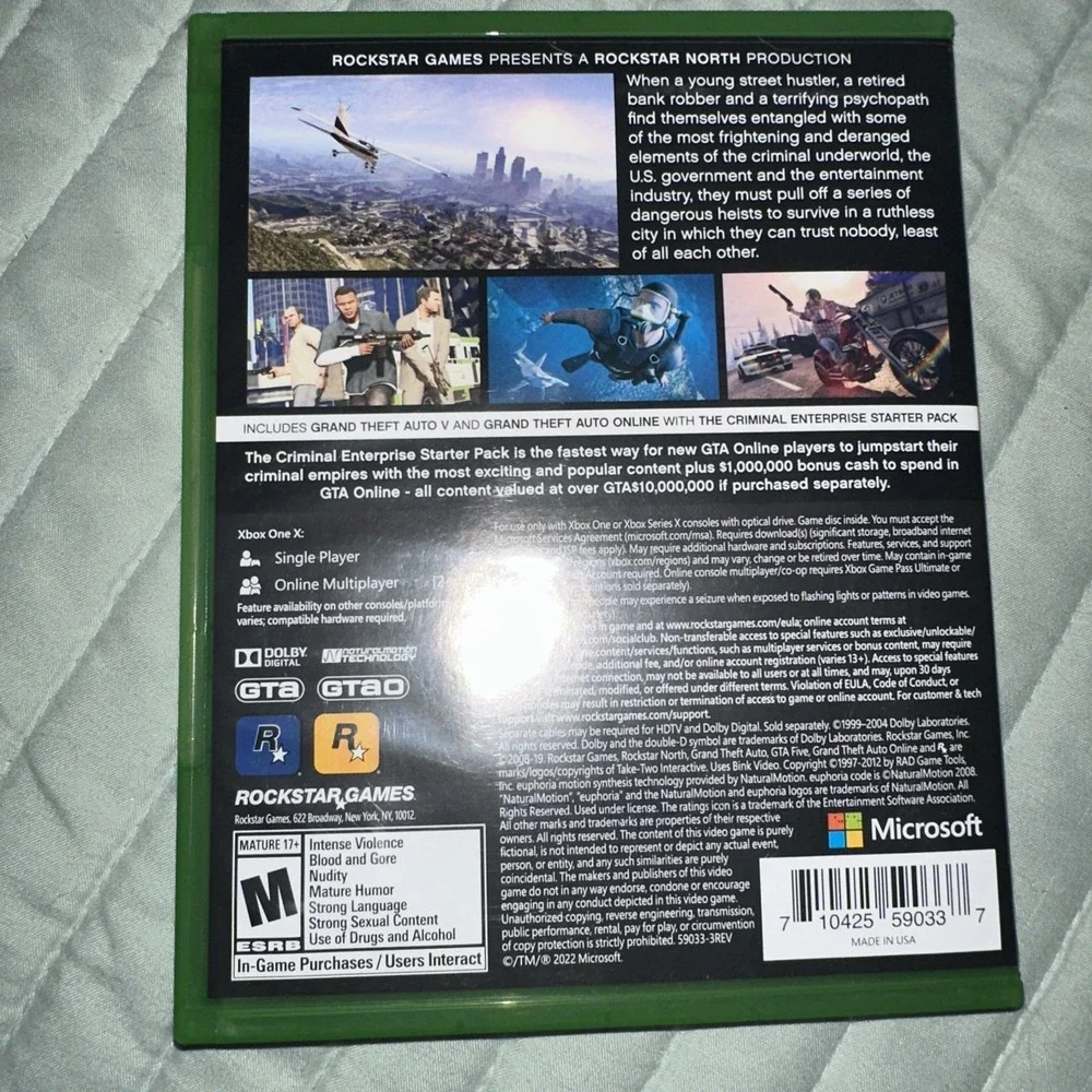 Grand Theft Auto‎ V Premium Edition - Xbox One